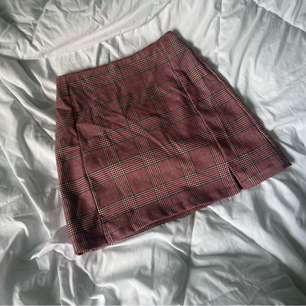 John Galt Plaid Red Skirt Brand John Galt Size One Size John Galt Plaid Red Skirt Brand John Galt Size One Size